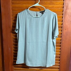 Banana Republic Soft Blue Short Sleeve Top